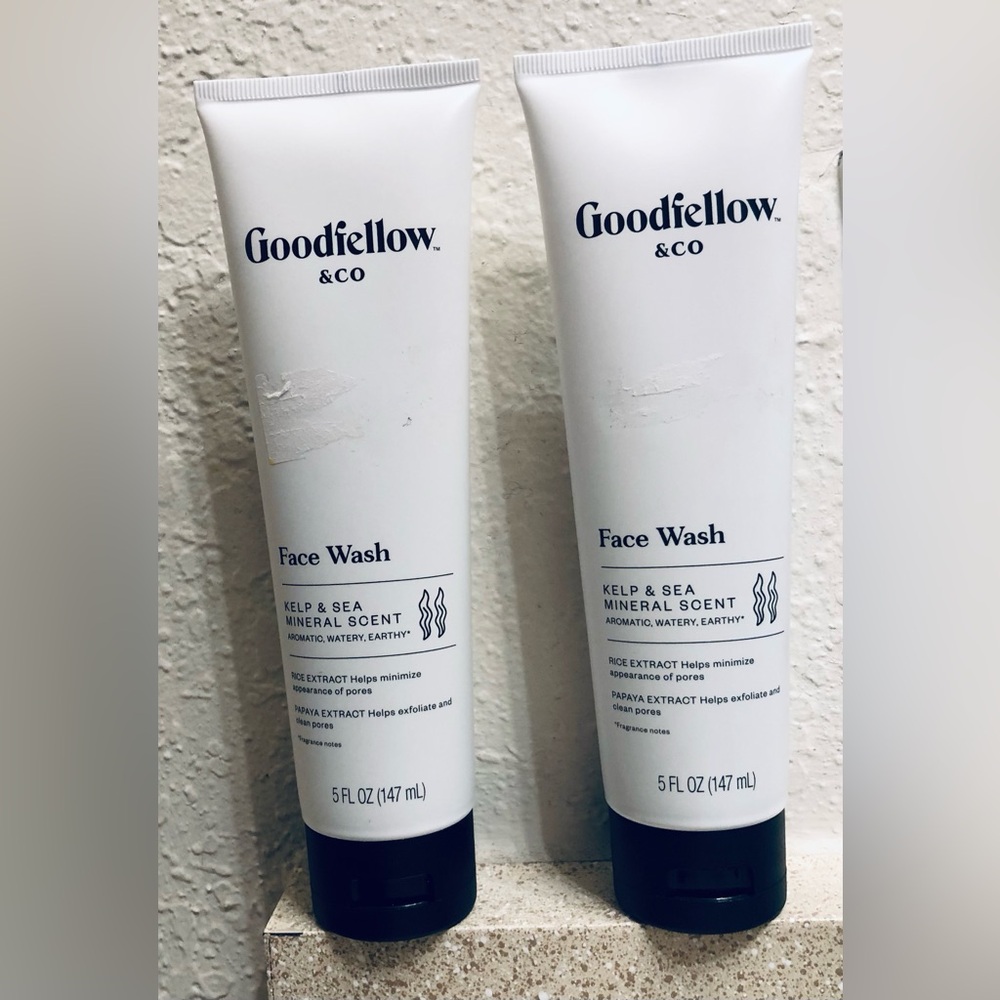 Goodfellow & Co Kelp & Sea Mineral Scent Face Wash Set of 2 Bottles